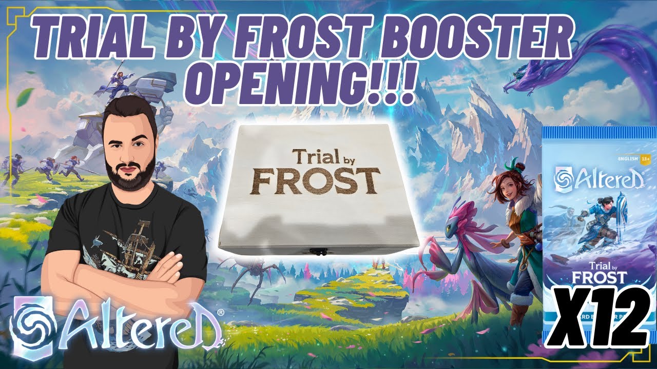 Altered TCG Trail By Frost Booster Pack Opening!