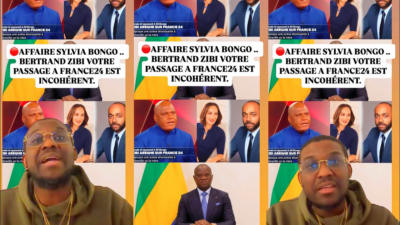 🔴LIVE:AFFAIRE SYLVIA BONGO ..OLIGUI LE PASSAGE DE VOTRE COLLABO À #FRANCE24 EST INCOHÉRENT.