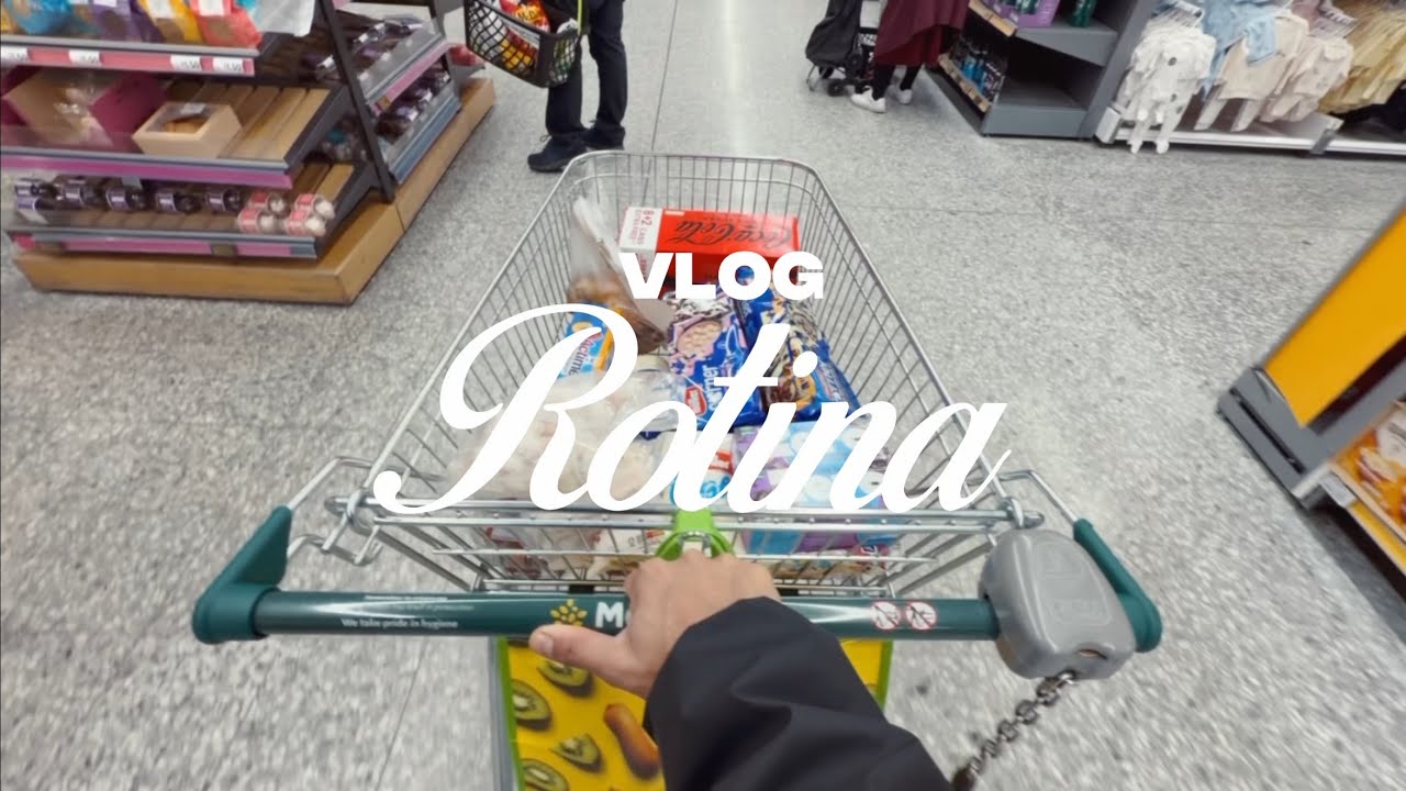Vlog | Rotina real! 🇬🇧🇧🇷 | Supermercado, almoço e Academia. 