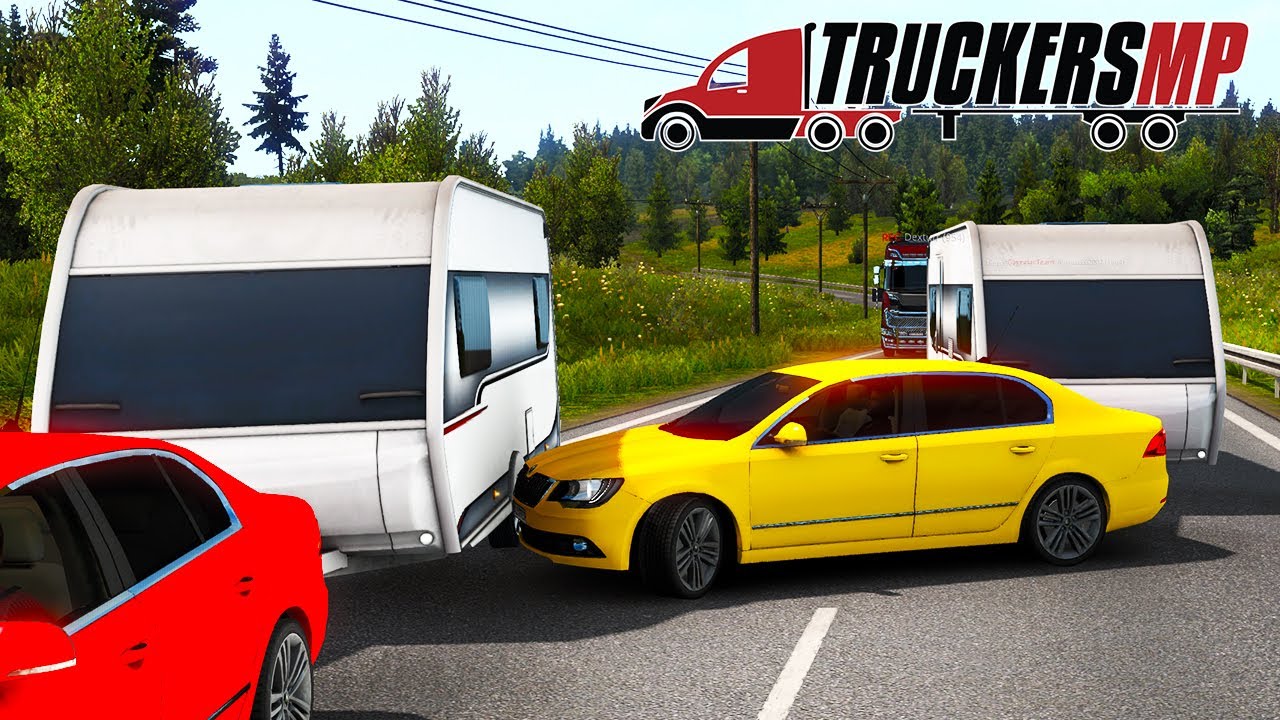 Админ не Одобрил мое Вождение с @MechanicTOP  - ETS2MP