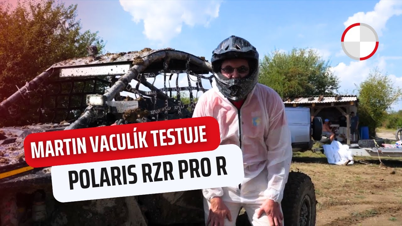 Martin Vaculík a Polaris RZR Pro R: Z jízdy se vzpamatovával 14 dní