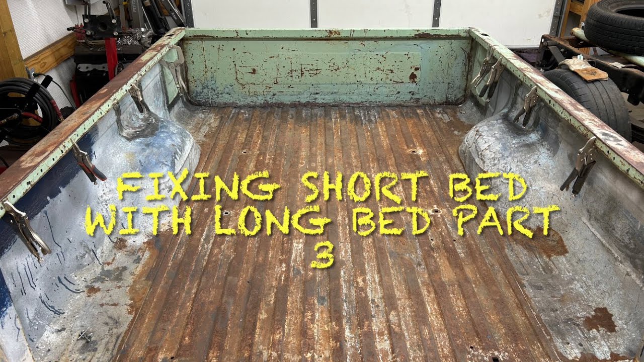 FIXING MY 1979 FORD F100 SHORT BED WITH A LONG BED PART 3
