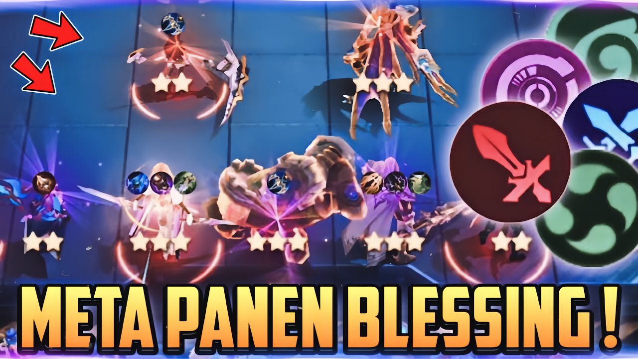 PANEN BLESSING DI MAGIC CHESS ❗ COMBO KUAT AUTO JADI ! META MAGIC CHESS TERKUAT TERBARU