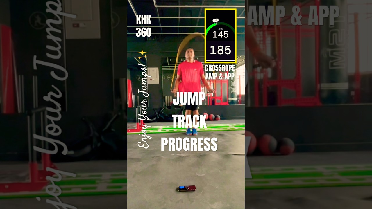 Crossrope workout - track your jump rope workout - smart jump rope 