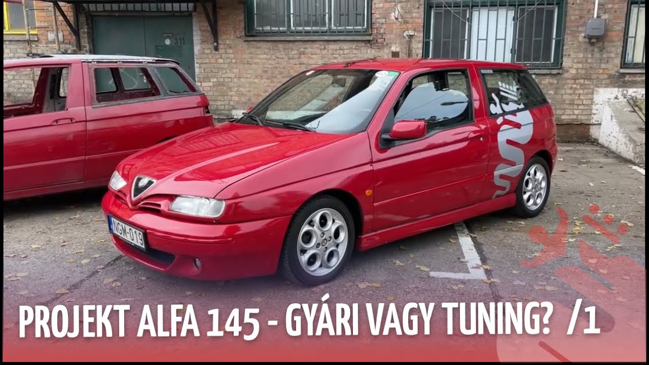 Projekt Alfa145 - Milyen legyen? Gyári vagy tuning? - 1. rész