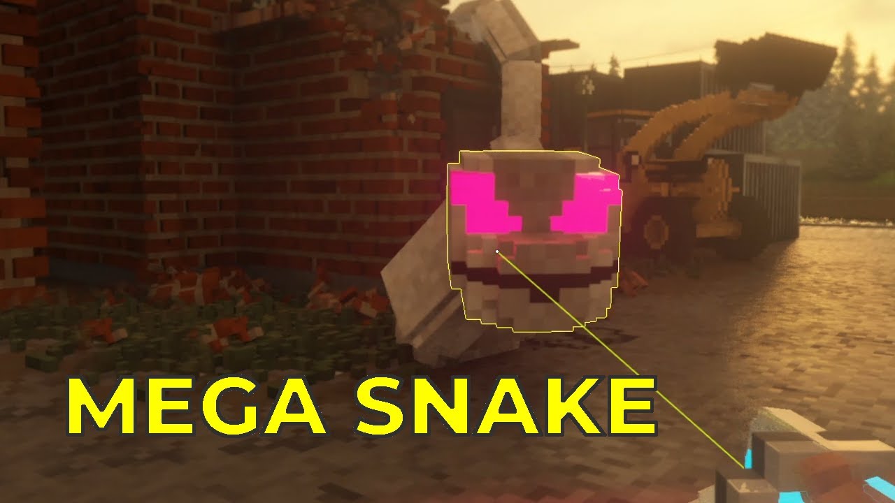 Teardown | MEGA SNAKE Town Destruction ft. Cheeseman