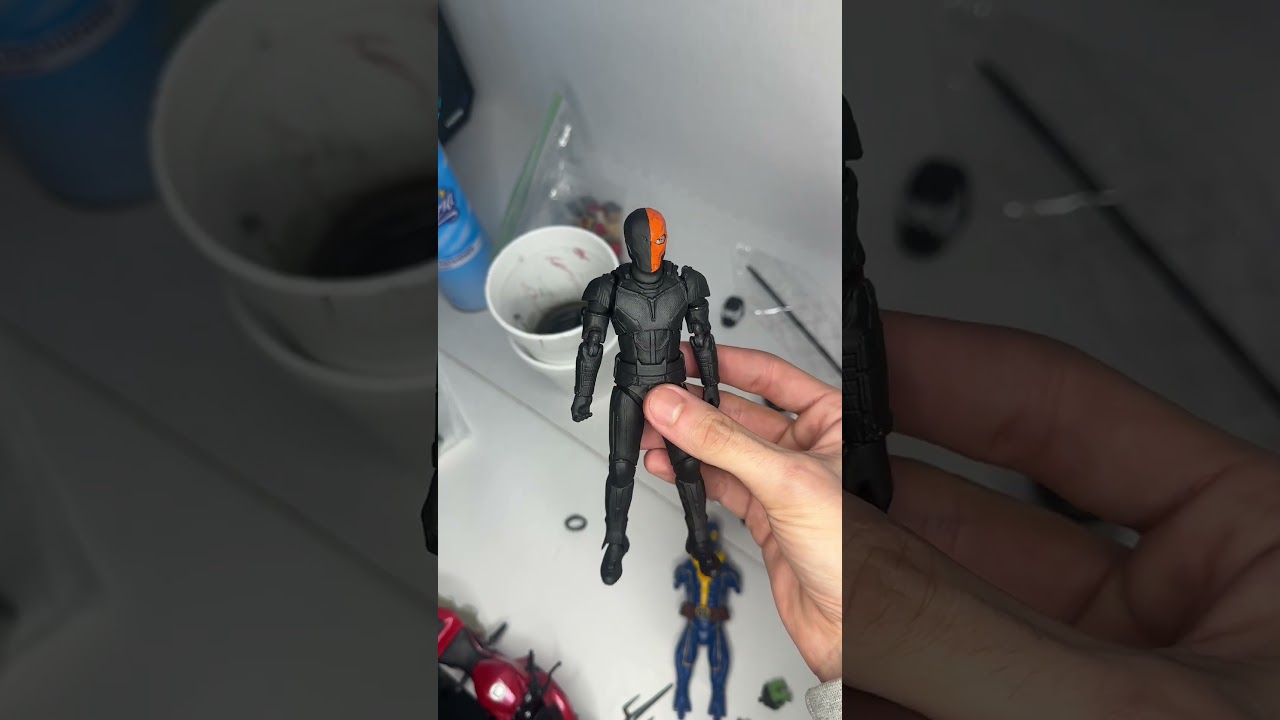 Custom SHF Deathstroke #actionfigures #dc #marvellegends #marvel #toys #actionfigures #deathstroke