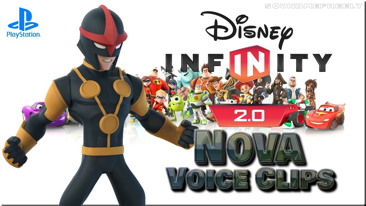 All Nova Voice Clips &bull; Disney Infinity 2.0 &bull; (Logan Miller) All Voice Lines