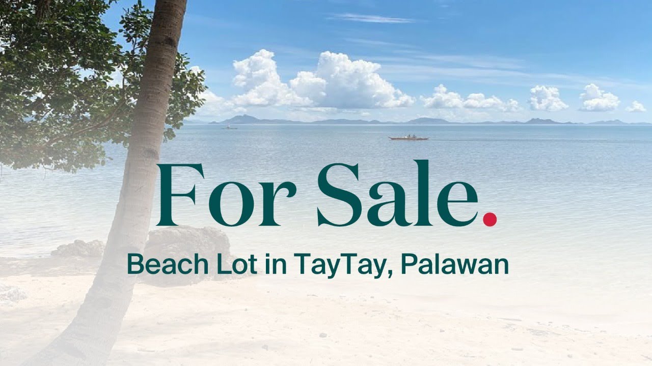 Beach Lot in FOR SALE in TayTay, Palawan
