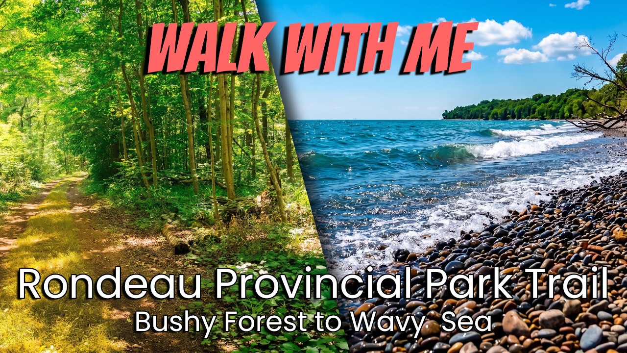 FROM FOREST TO SEA | Exploring Rondeau Provincial Park Trail