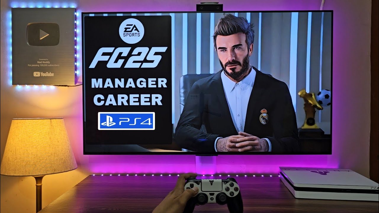 EA FC25 Manager Career (PS4 Slim)