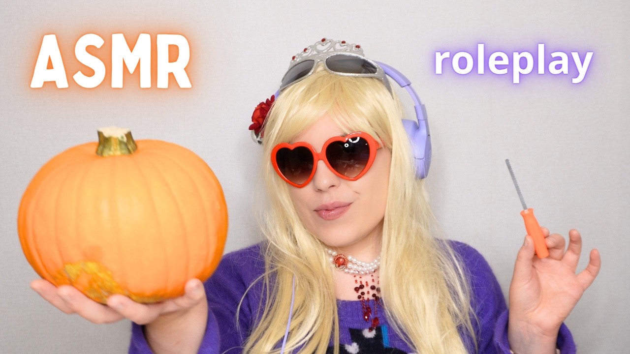 ASMR SUOMI 🎃 Halloween $iirin kanssa 👻 roleplay ($iirin Makeup Tutorial)