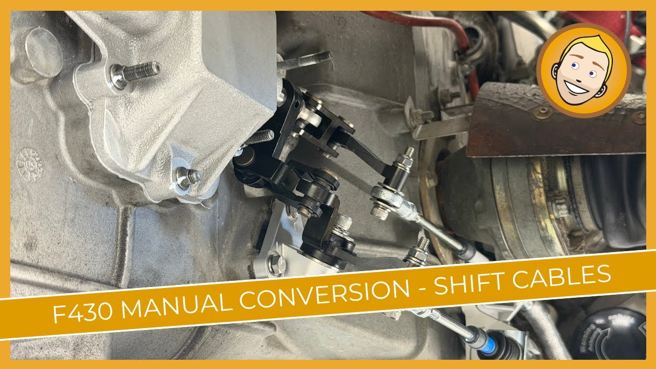 F430 Manual Swap (Part 9)  Shift Cables
