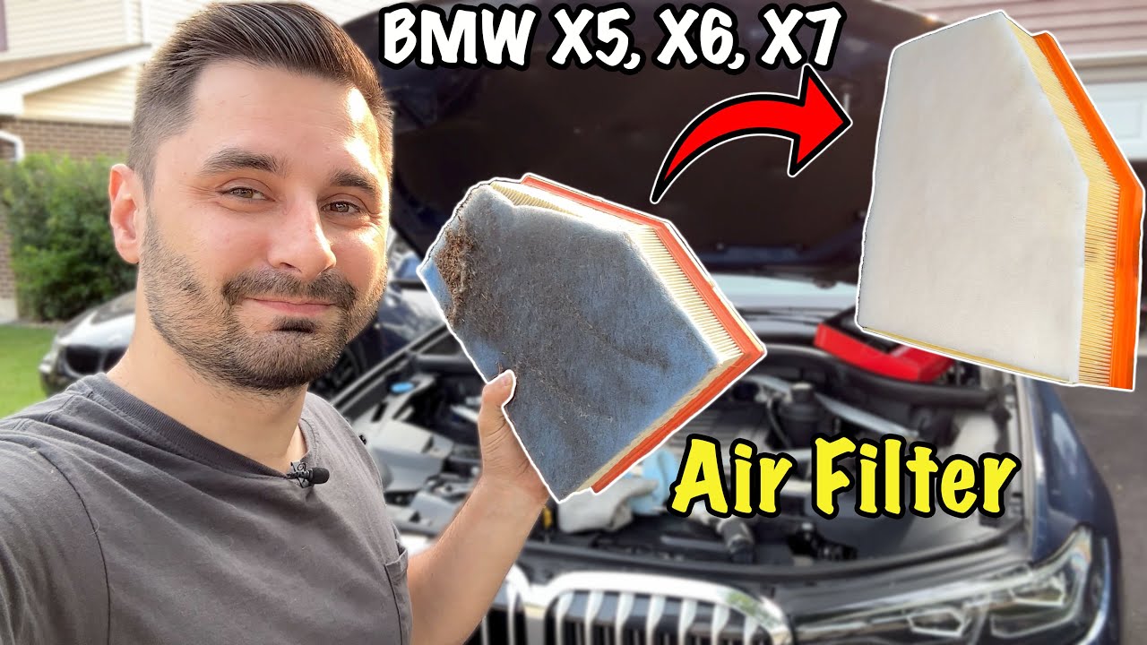 Воздушный фильтр для двигателя BMW X5, X6, X7 (B58) своими руками