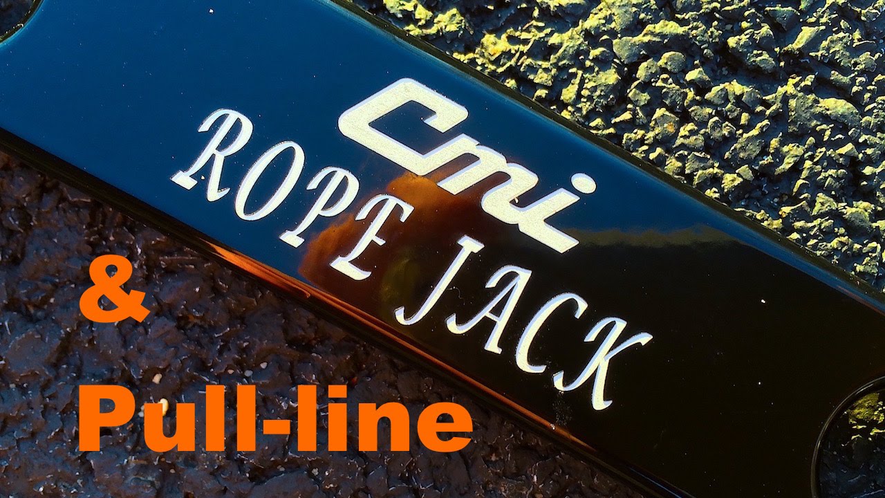ROPE JACK & Pull line at 1:1, 2:1, 3:1, 4:1