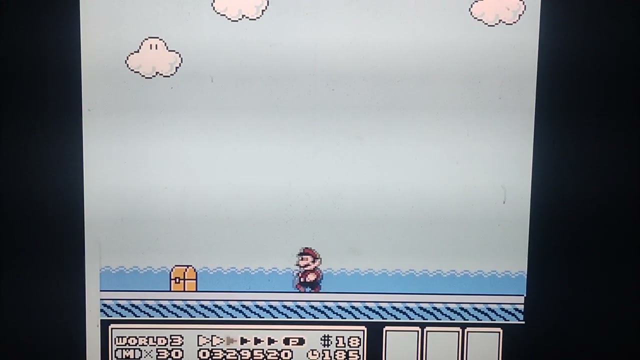 Classic 1988 Nintendo NES Super Mario Bros 3 world 3 Hammer Brothers 2 Monday January 12th 2026