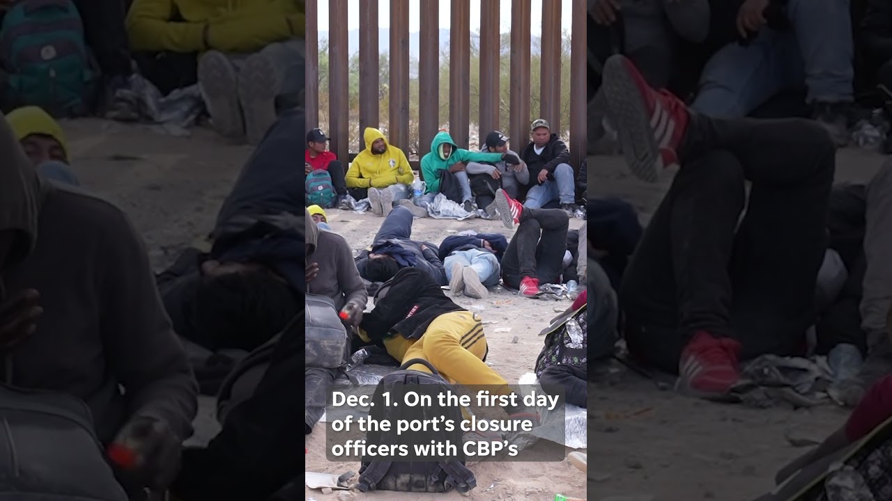 Closed Lukeville Port of Entry quiet as hundreds seek asylum nearby
