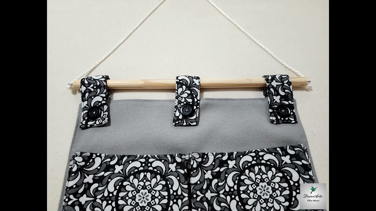 Cómo hacer organizadores de tela, Pilar Moro /DecorArte