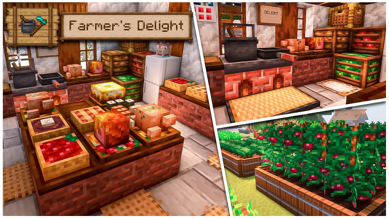 Farmer´s Delight es el Mejor mod de Cocina!! Review Completa