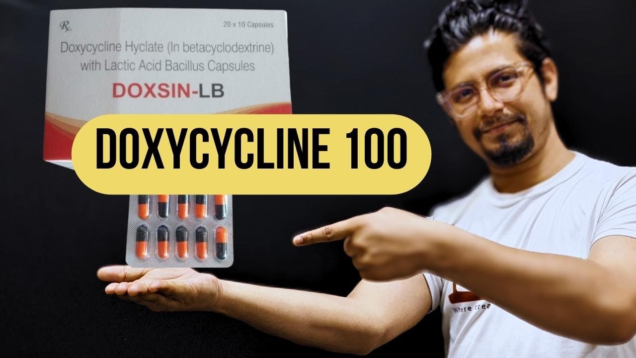 Doxycycline hyclate 100 mg uses in hindi | Doxycycline side effects | doxycycline 100 mg capsules
