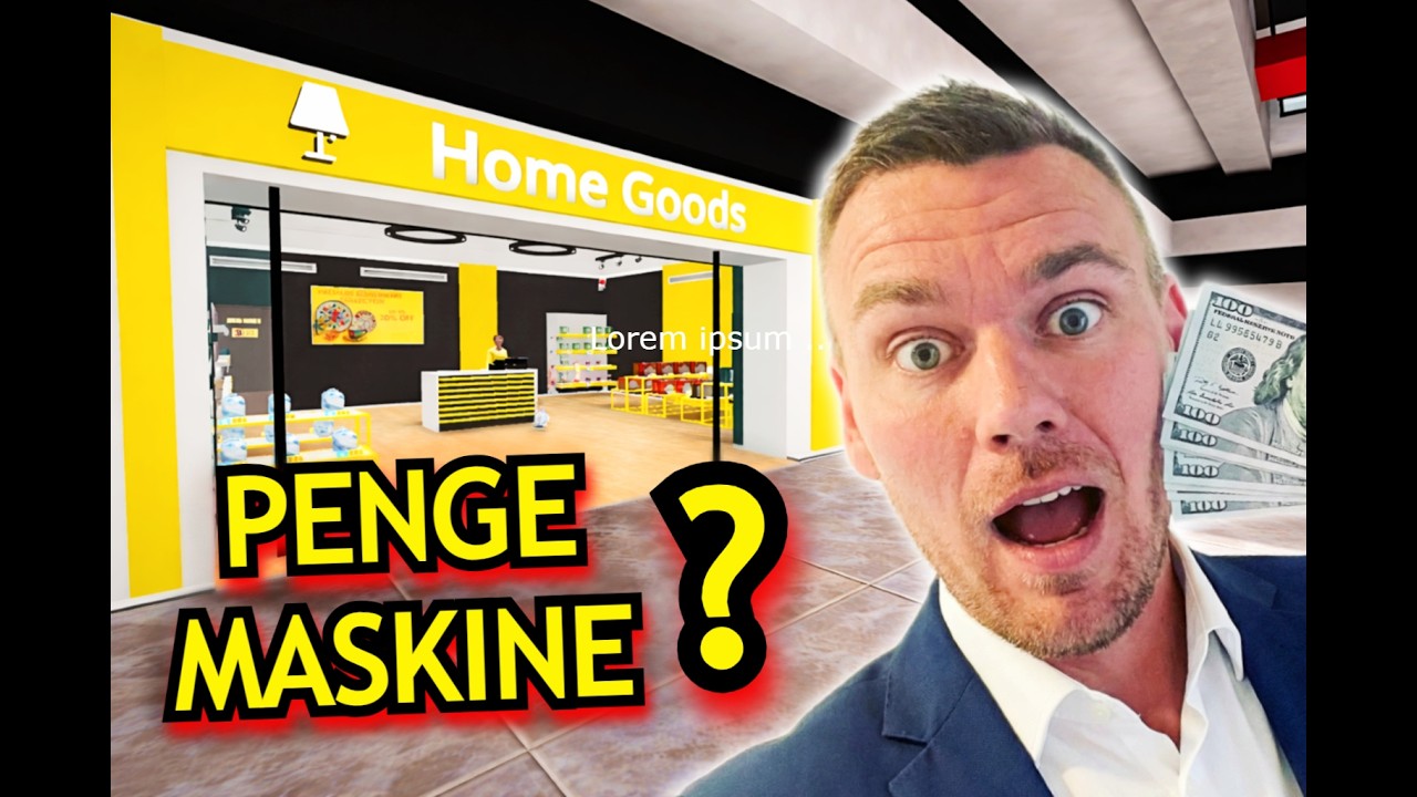 Ny forretning – bliver det en PENGEMASKINE 💰| Mall Simulator