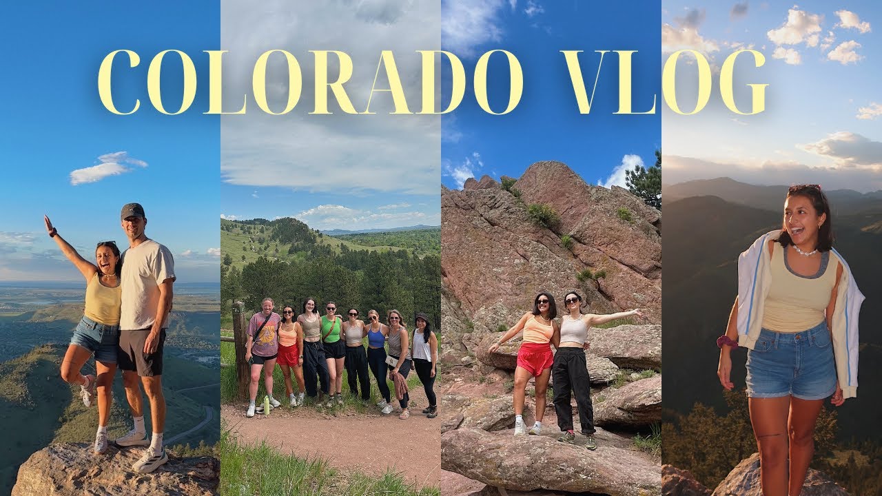 living in COLORADO vlog: summer sunset hike, lots of thrifting, and FP movement hike !!!