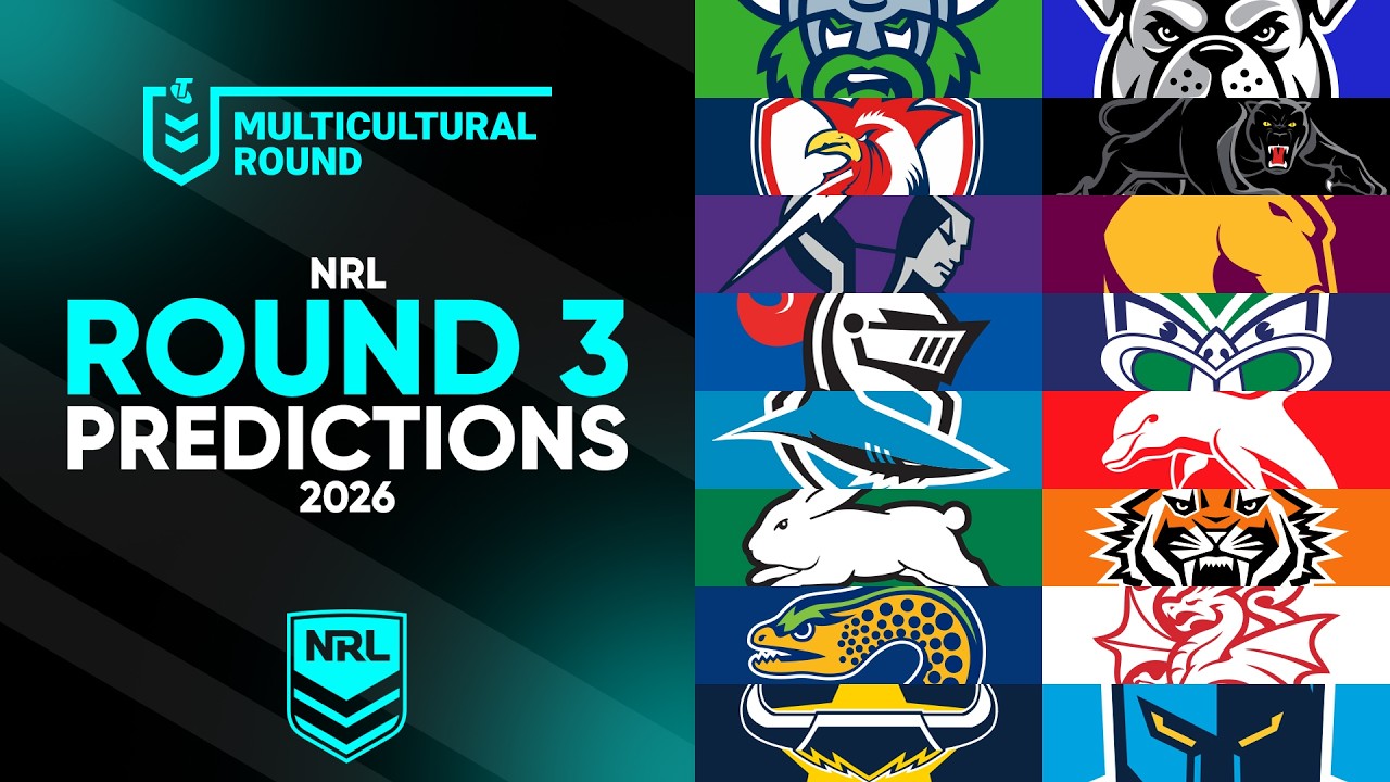 Прогнозы на 3-й тур NRL 2026 года - Многокультурный тур 🏉