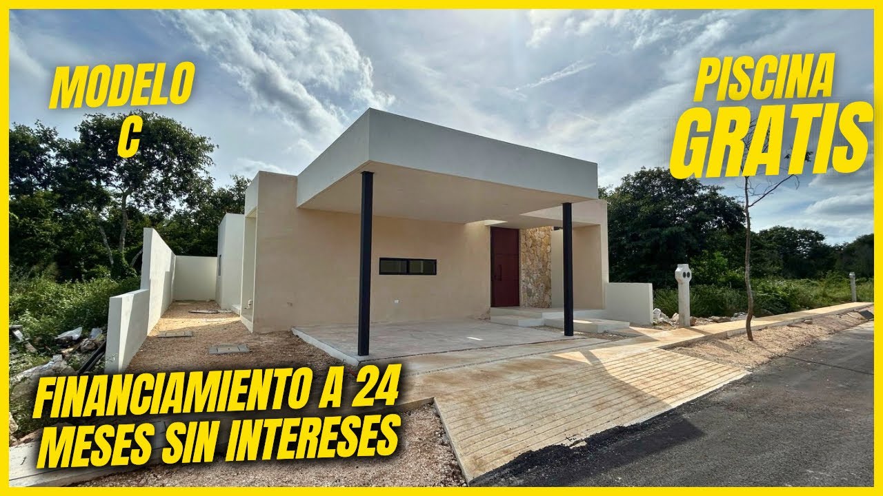 ASÍ SE VE LA CASA DE  1 PISO EN MERIDA DE SAKCHÉ 🤯 | TOUR REAL MODELO “C”