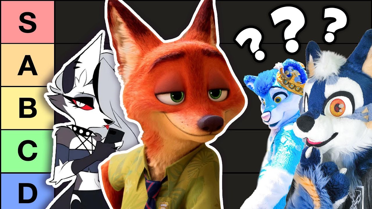 The Furry Characters Tier List! (Feat. Fluke Husky)