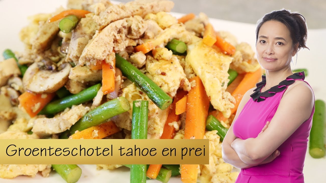 Groenteschotel tahoe en prei
