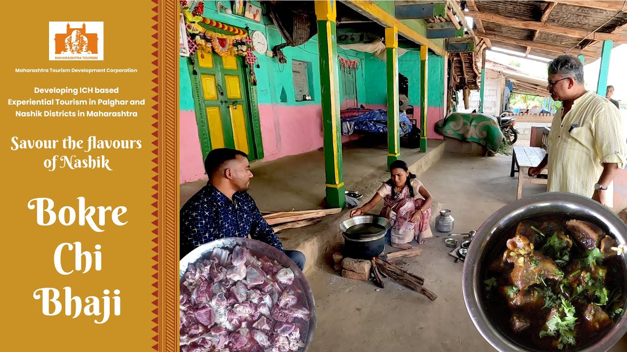 BOKRE CHI BHAJI | A Traditional Tribal Wedding Cuisine | Rural Recipes of Nashik, Maharastra