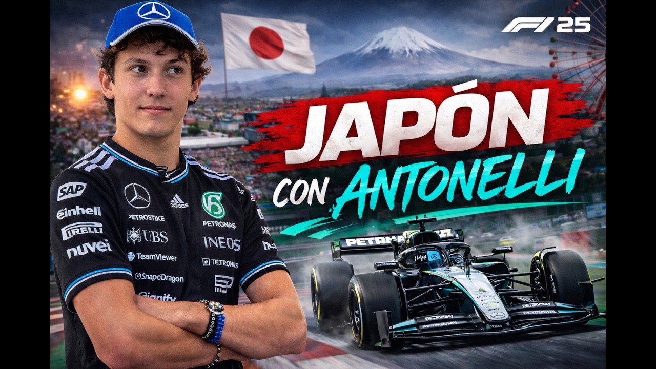 ANTONELLI EN SUZUKA 🇯🇵 | EL DESAFÍO DE JAPÓN | F1 25 VR
