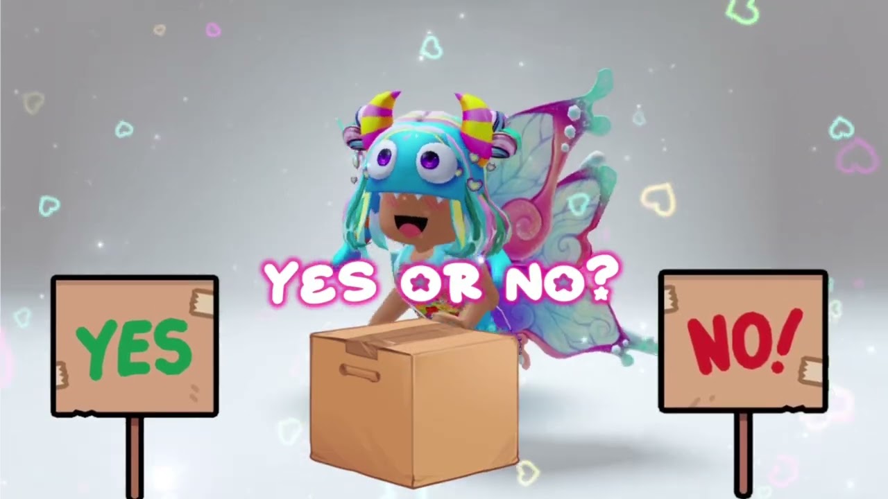 Yes or no-😍🤑🤩 (mystery box)
