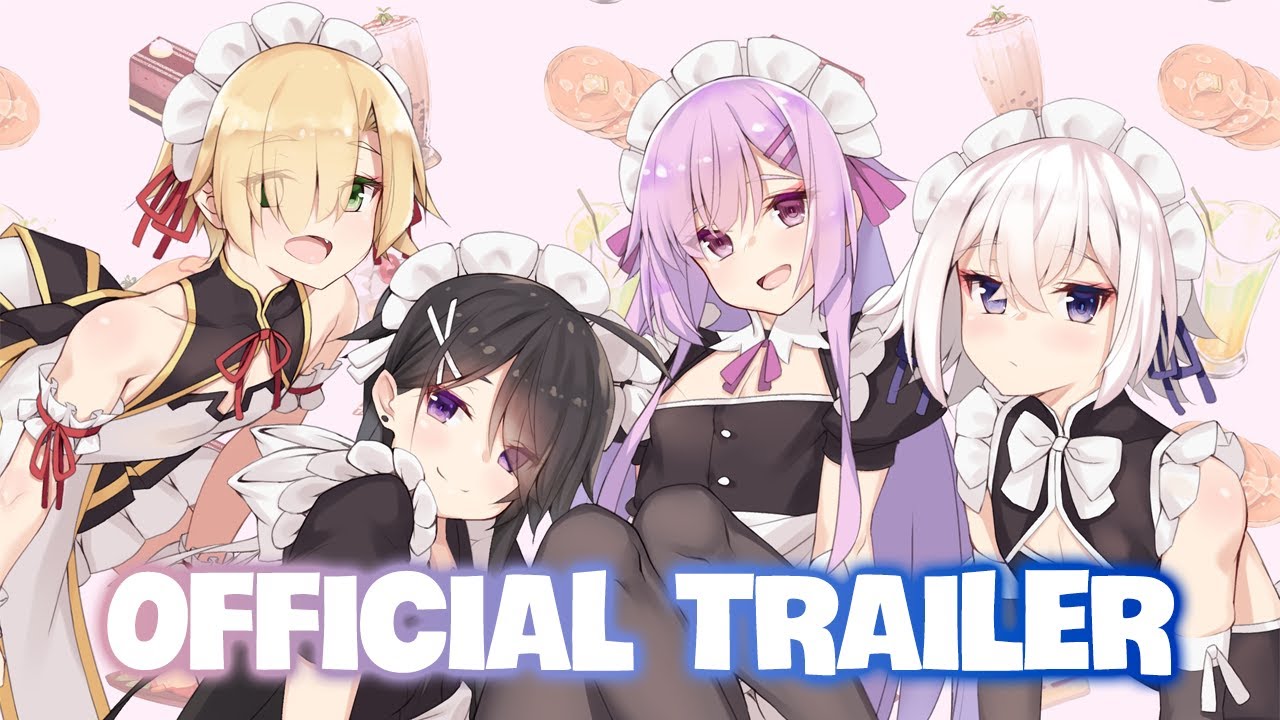 Girls! Girls! Girls!? - An Otokonoko Visual Novel Official Trailer