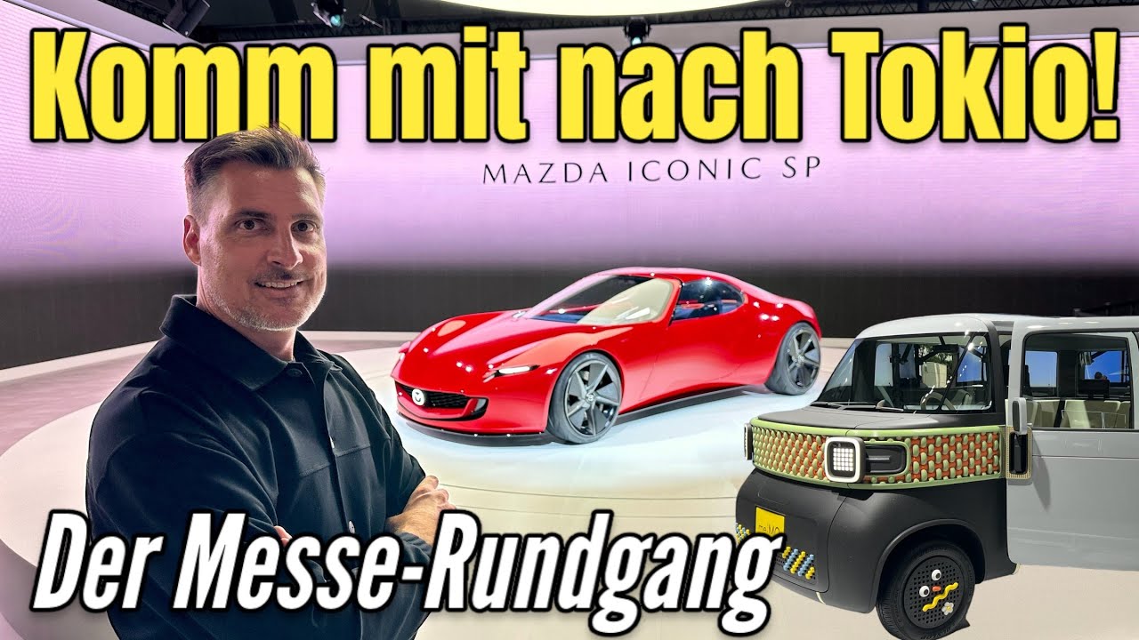 Kei Cars, Sportwagen und Visionen: Die Neuheiten der Japan Mobility Show 2023 | Tokyo Motor Show