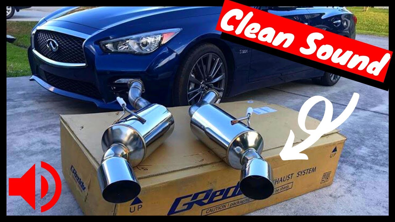Q50 Greddy Evolution GT Catback Exhaust
