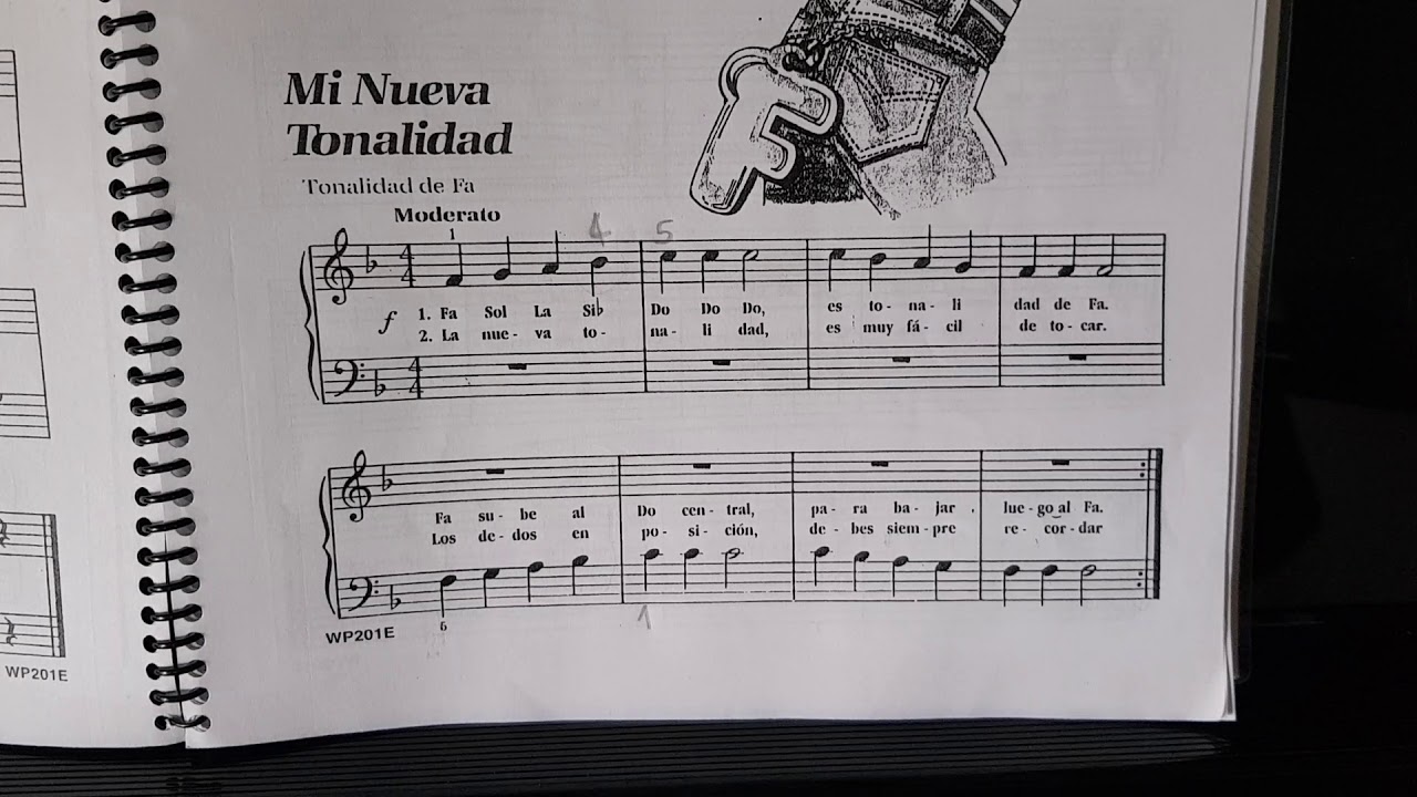 MI NUEVA TONALIDAD Fa mayor