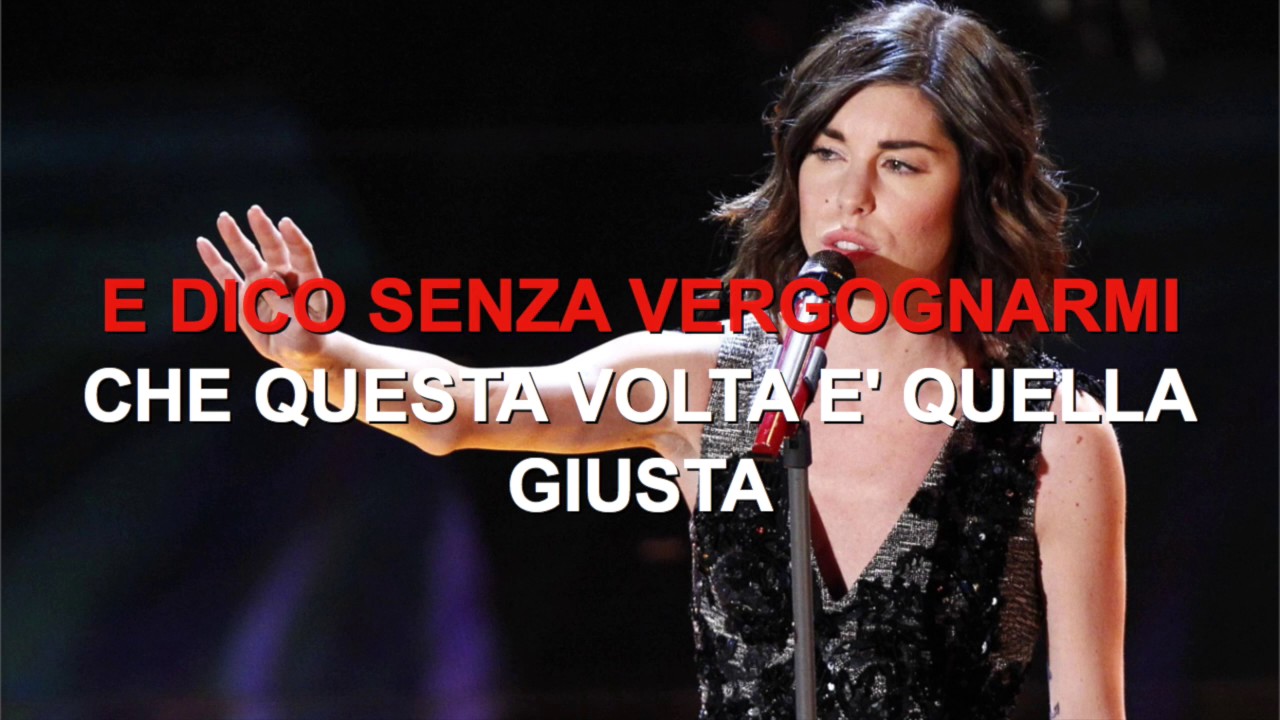 Bianca Atzei - Ora esisti solo tu - Karaoke con testo