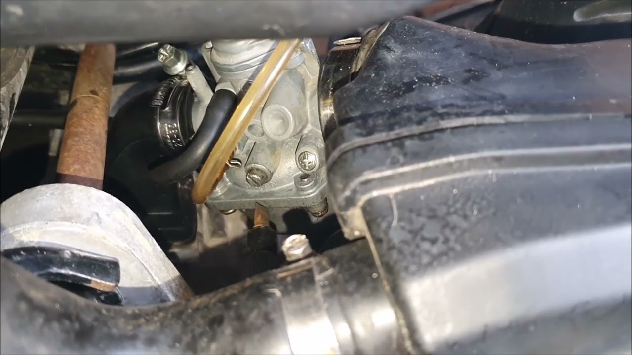 Vergaser Grundeinstellung am 2 Takt Roller # Peugeot Vivacity 50