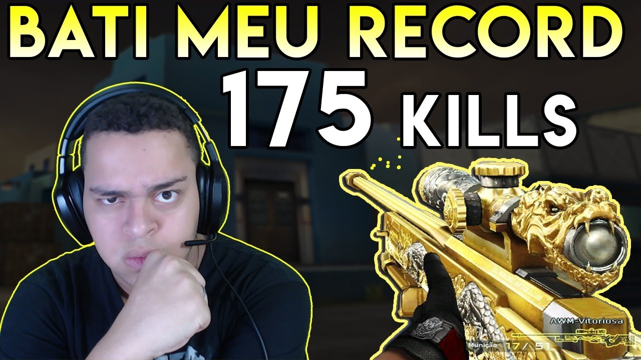CROSSFIRE: FIZ 175 KILLS E BATI MEU RECORD ‹ v1NNi ›