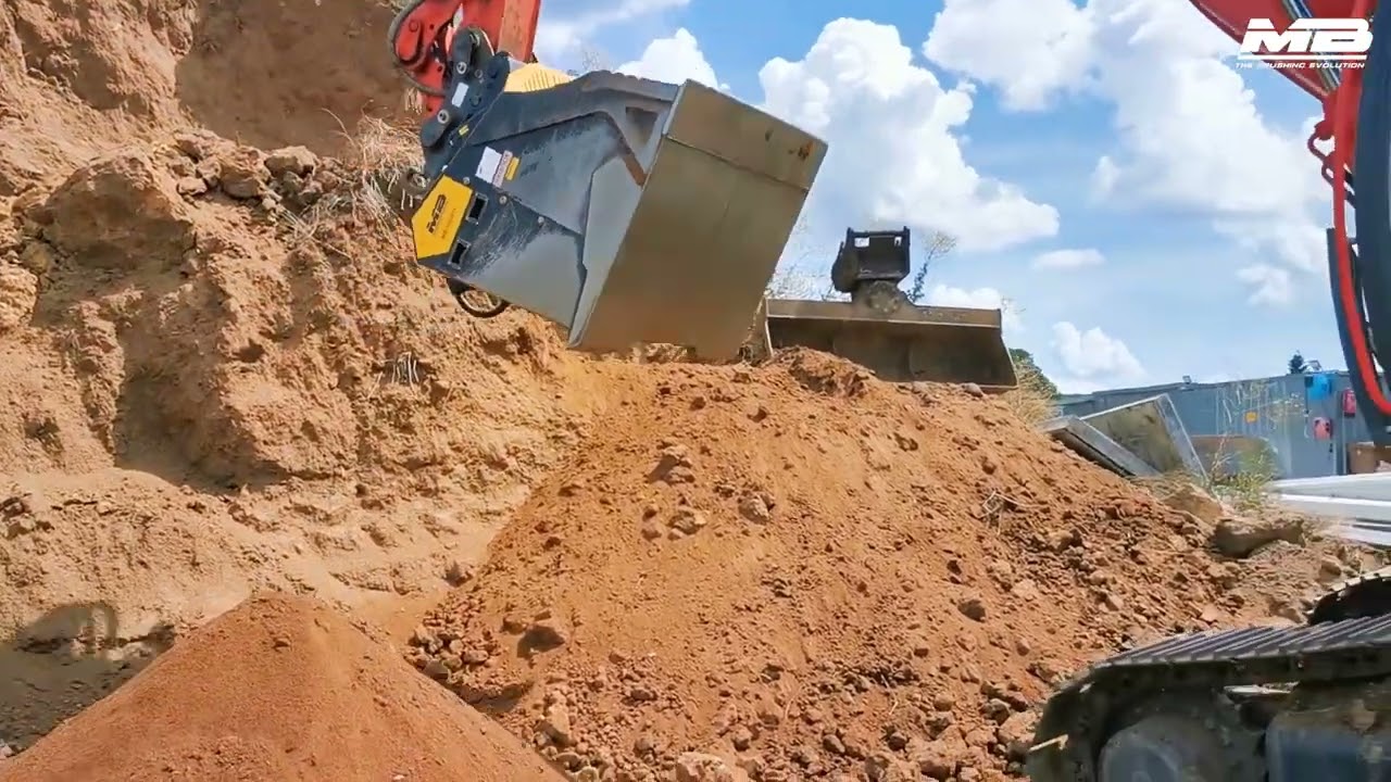 Man braucht nur ein Trägergerät und einen MB Crusher Separator