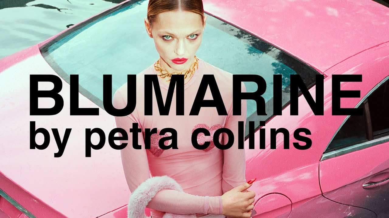 BLUMARINE by PETRA COLLINS with SASHA PIVOVAROVA