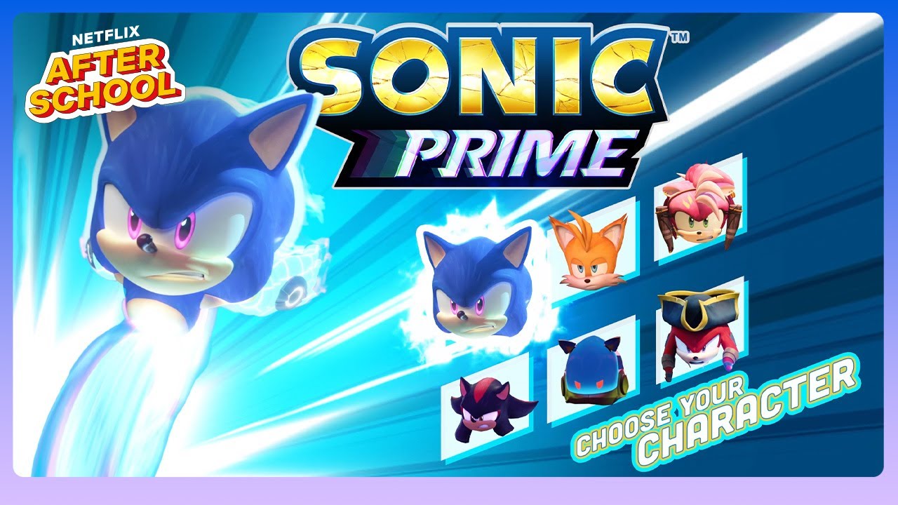 Choose Your Character!!! 💥🎮 Sonic Prime | Netflix Family