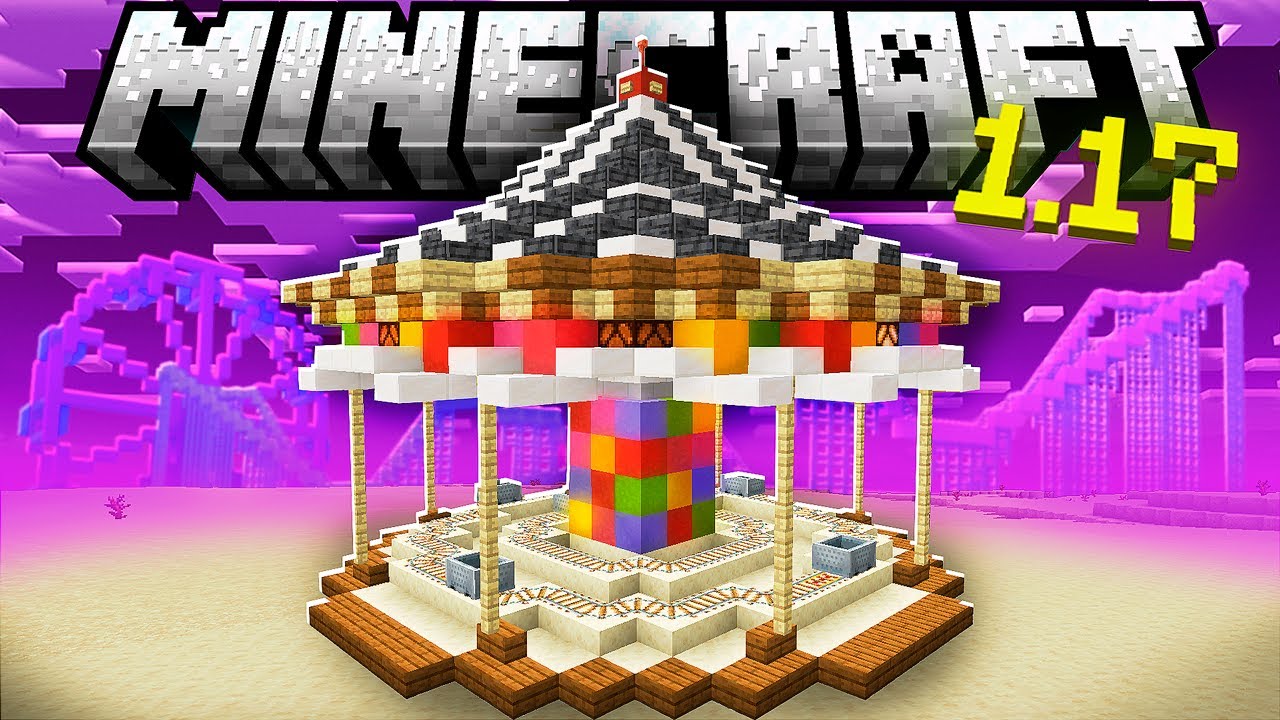 O CARROSSEL MÁGICO NO MINECRAFT 1.17 #28 CREATIVESQUAD