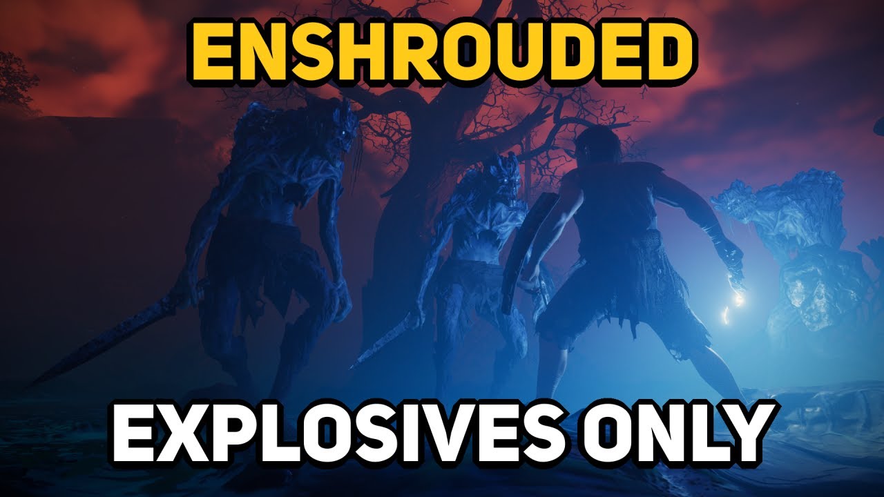 Can You Beat ENSHROUDED With Only Explosives?
