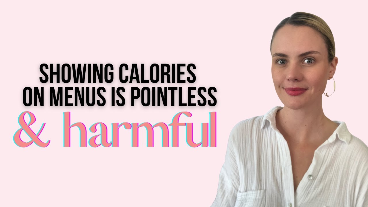 Showing calories on menus is pointless