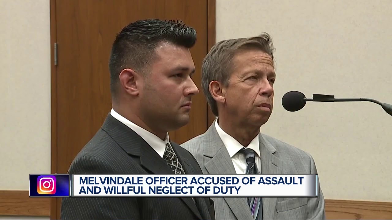 Melvindale police sergeant pleads no contest to assault, willful neglect of duty