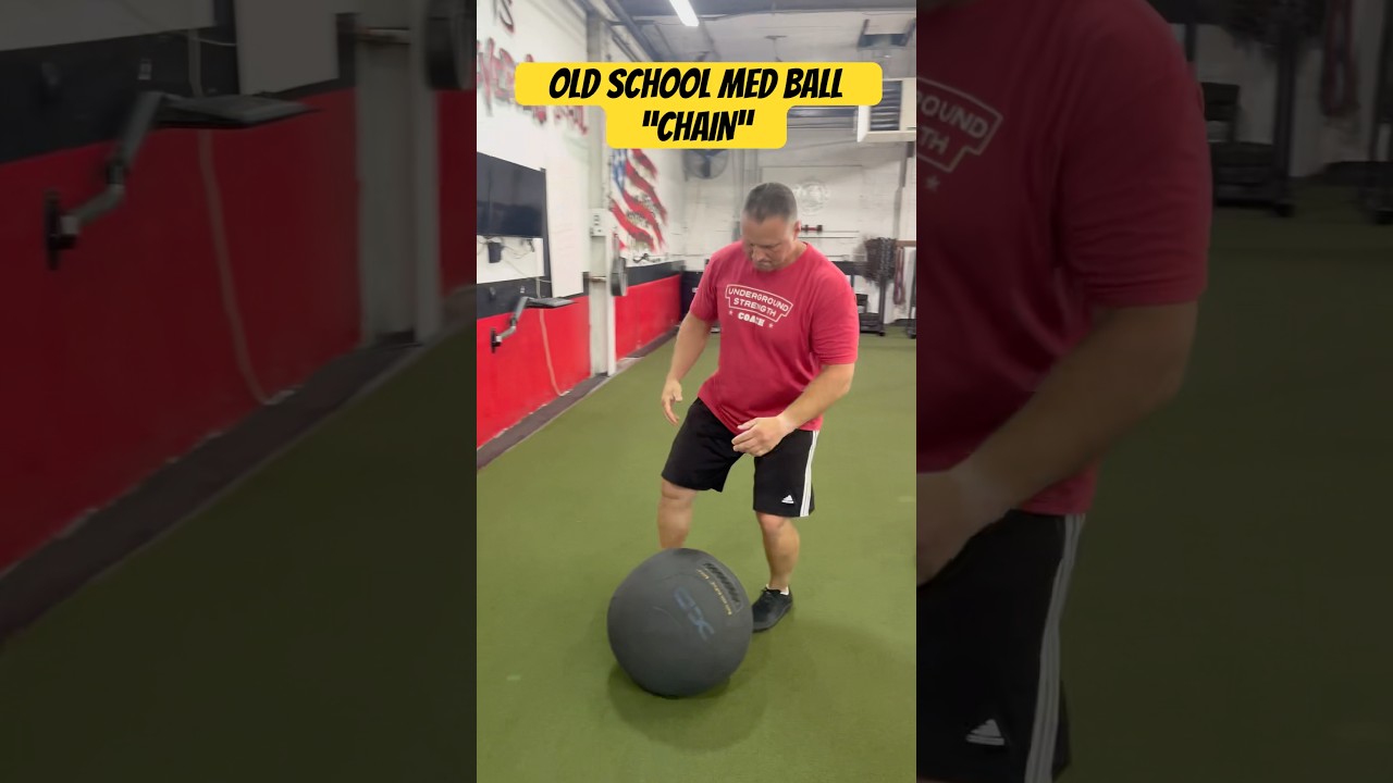 Heavy Med Ball &ldquo;Chain&rdquo; - GOERNER THE MIGHTY INSPIRATION 💪