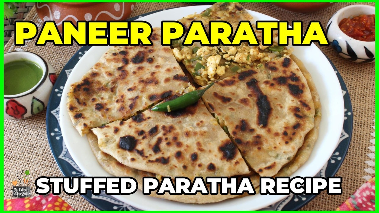 PERFECT PANEER PARATHA | Indian Cottage Cheese Paratha | Paneer  Ka Paratha recipe |
