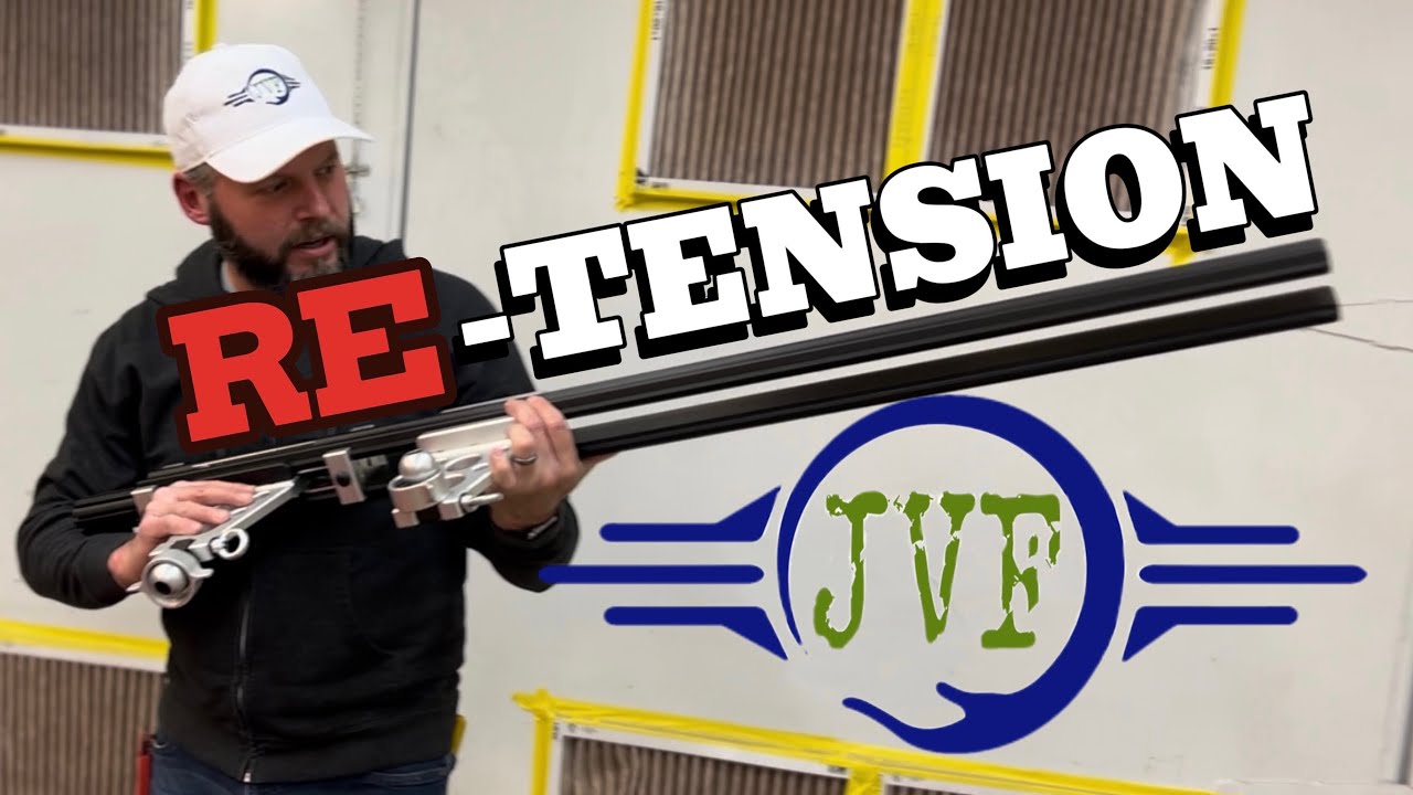 JVF Re-Tension System and GPR Pro Hand Hot Glue Gun Unboxing and Demo
